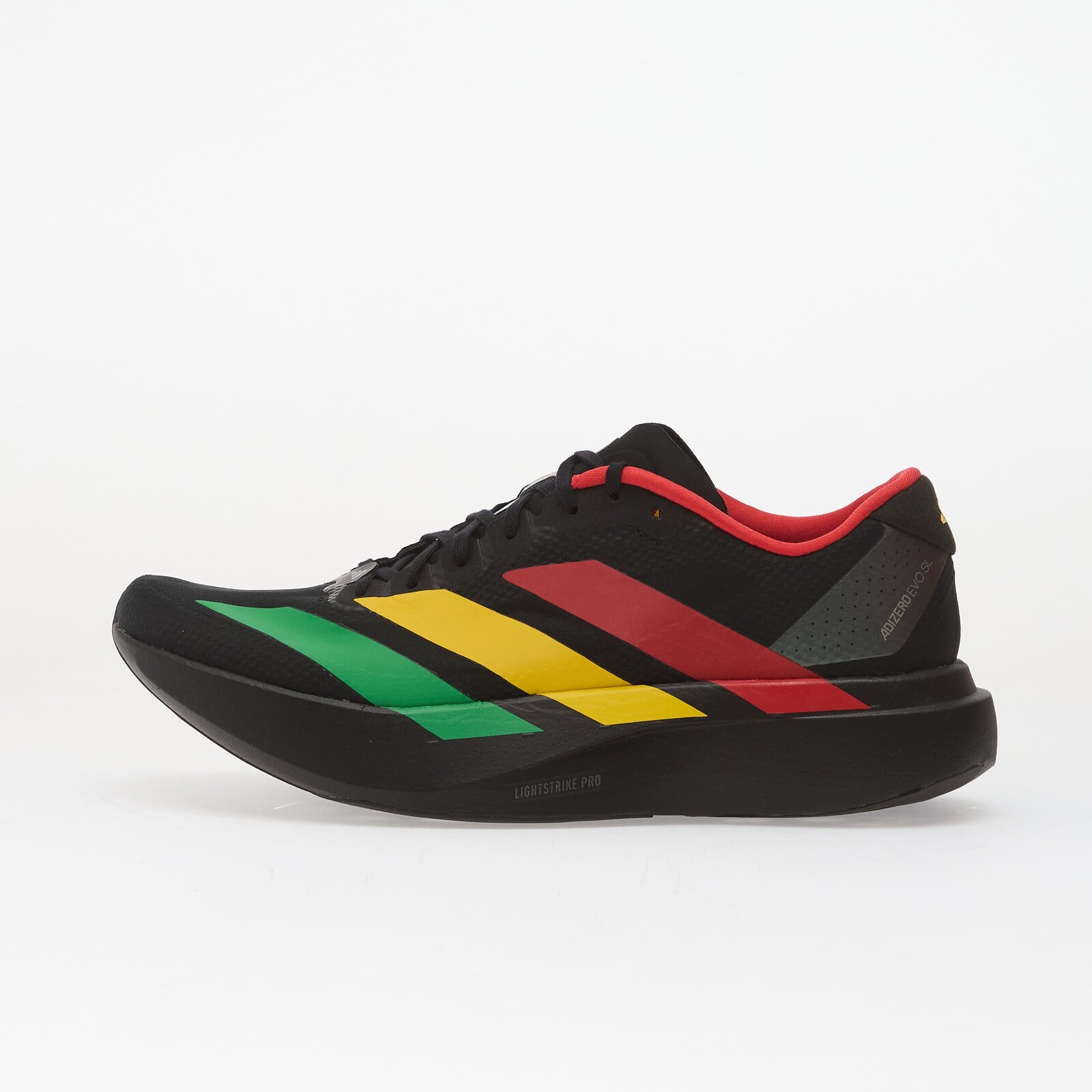 Tenisky adidas Jamaica 26 X Bob Marley Adizero Evo SL Core Black/ Vivid Green/ Bold Gold EUR 41 1/3