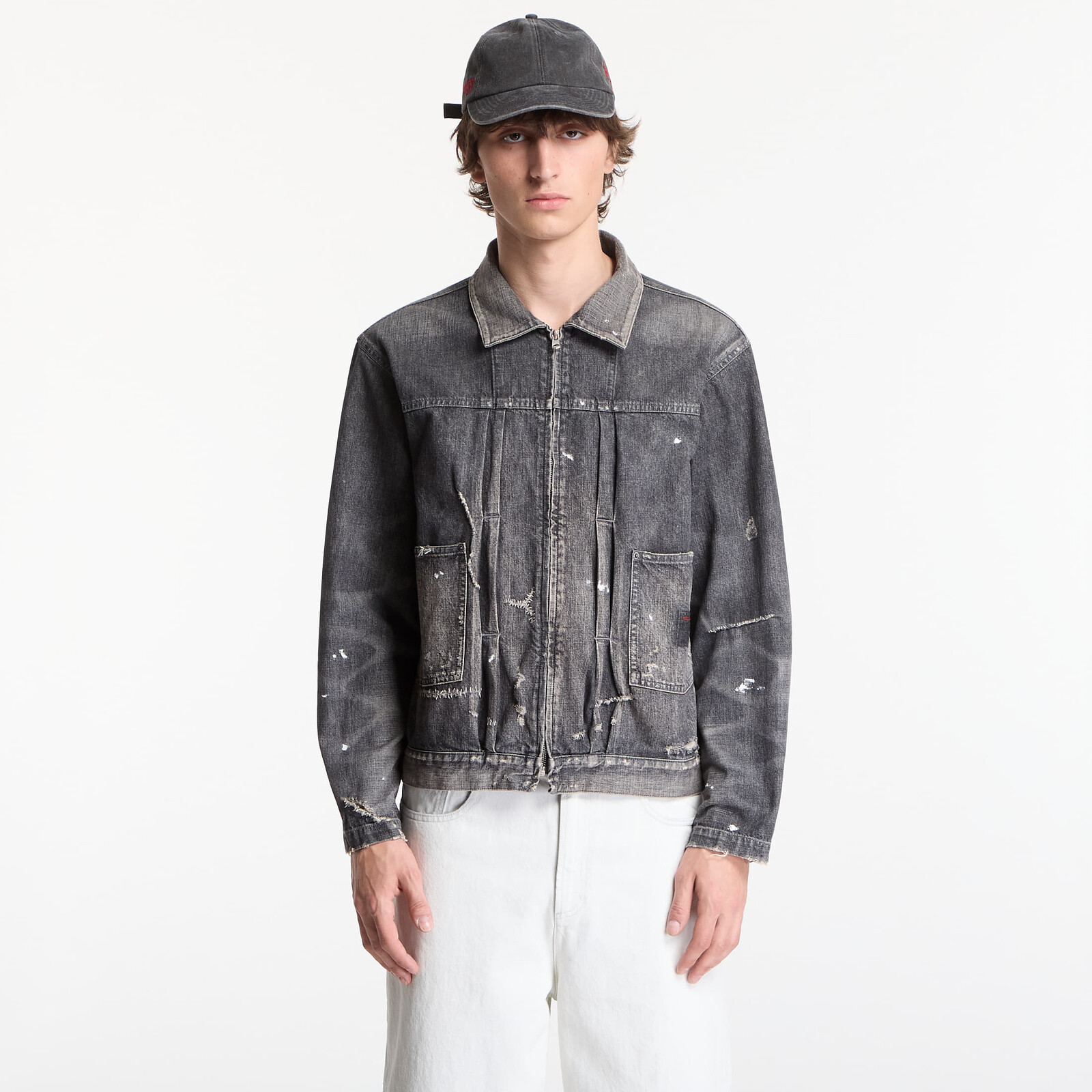 Bunda NEIGHBORHOOD Savage Lw Denim Zip Jacket Black L