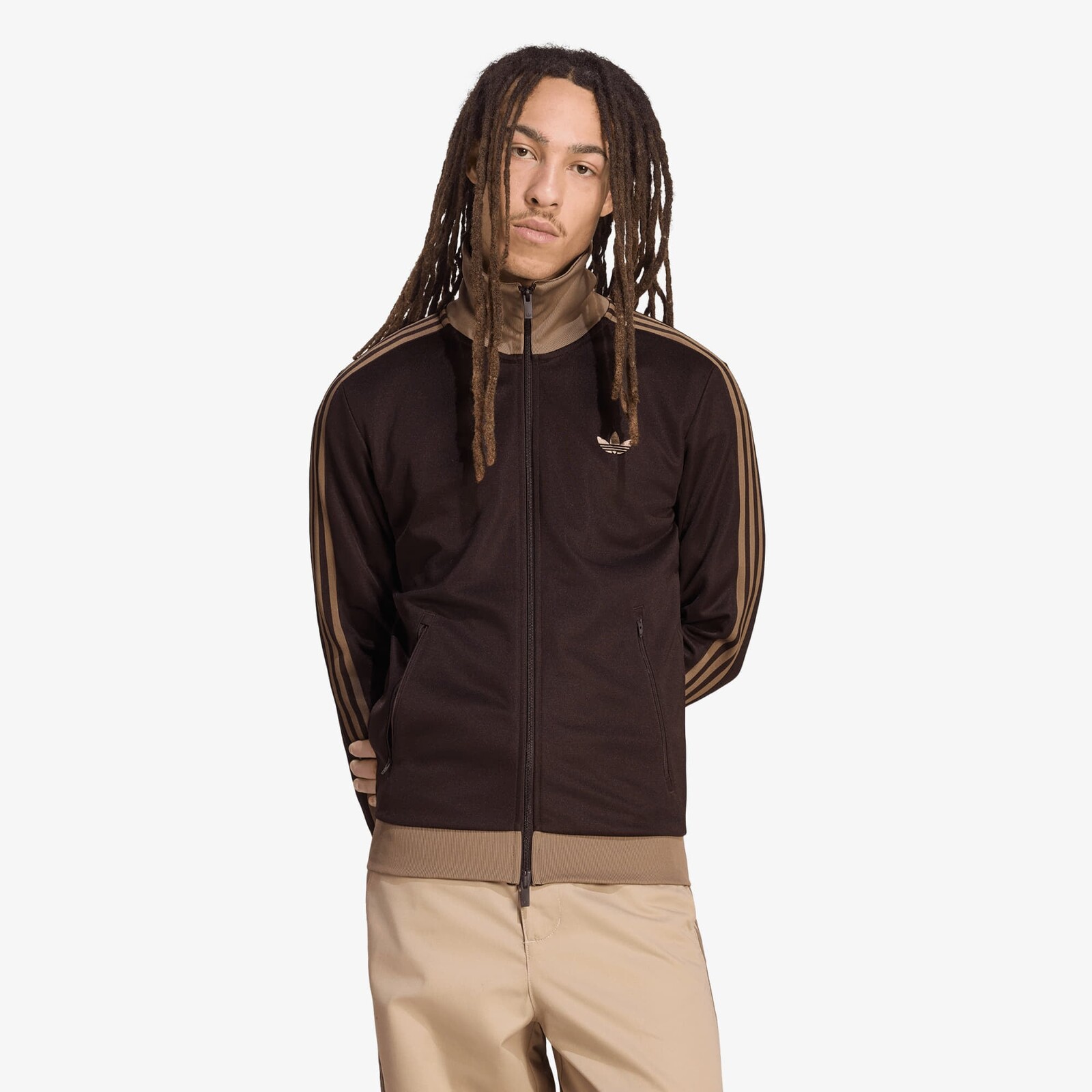 Mikina adidas Classic Track Top Aurora Coffee M