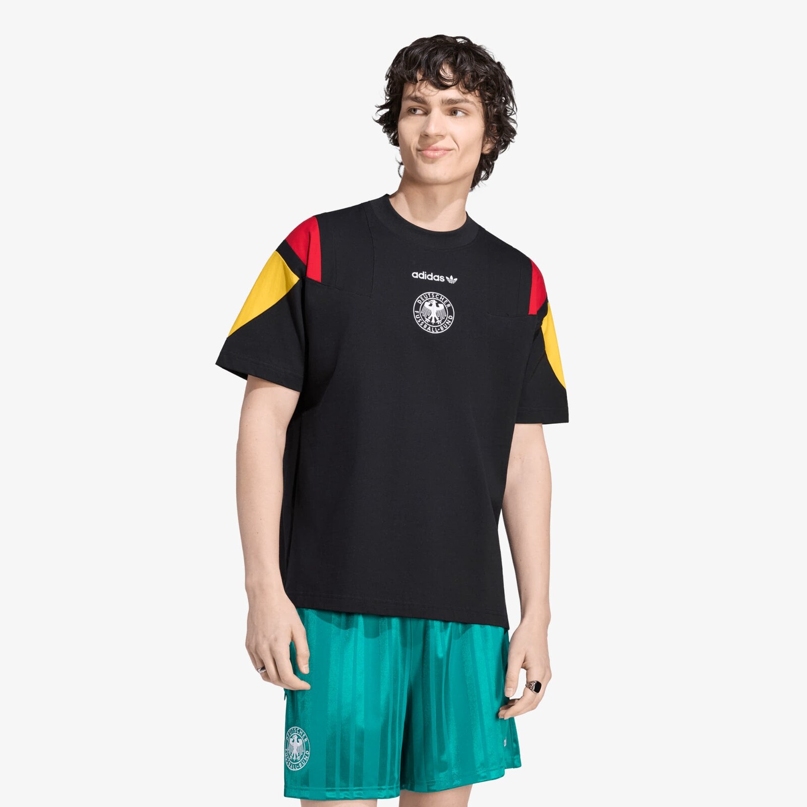 Tričko adidas Germany EQT Tee Black XL