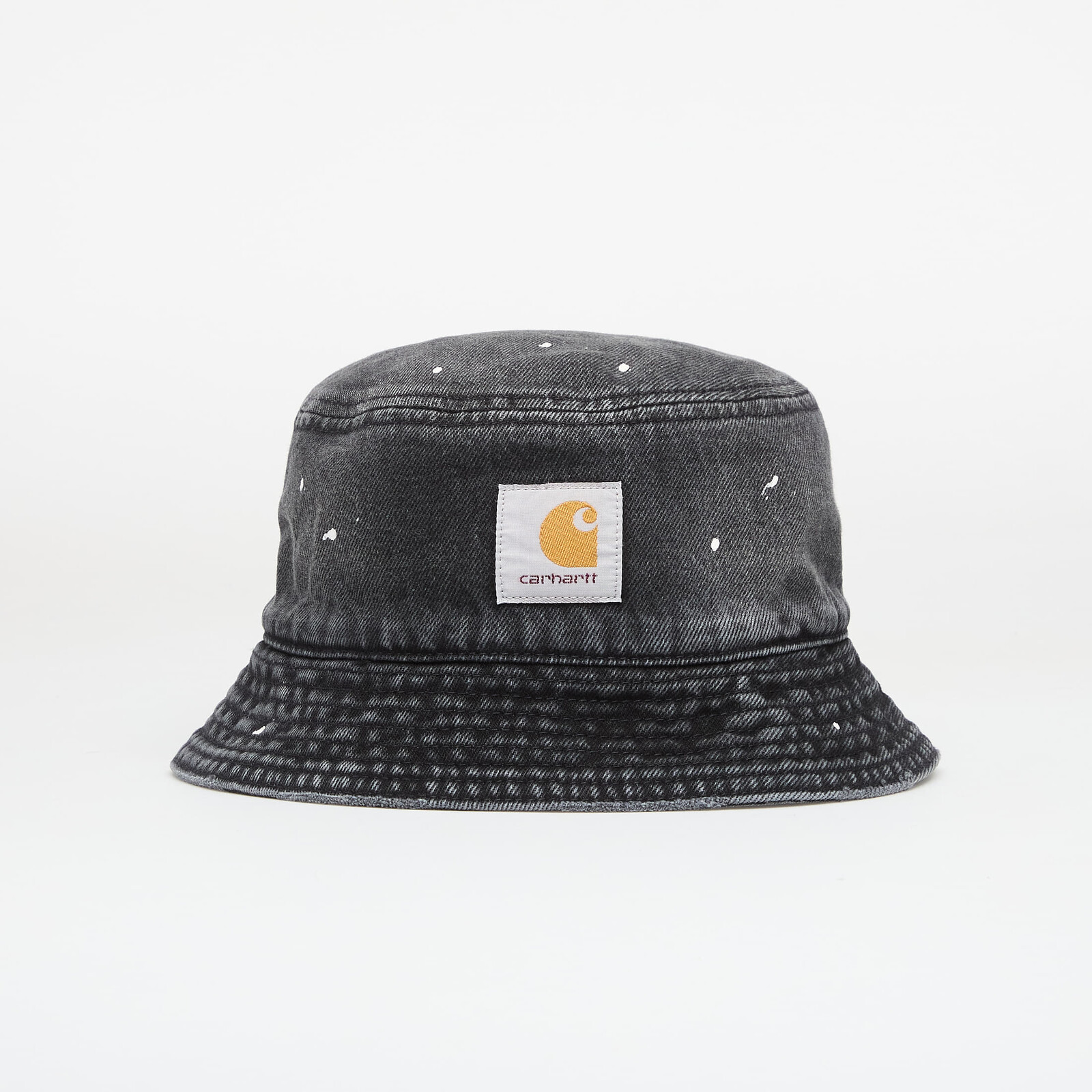 Šiltovka Carhartt WIP Belmar Bucket Hat Black Destroy Wash, Splatter M/L