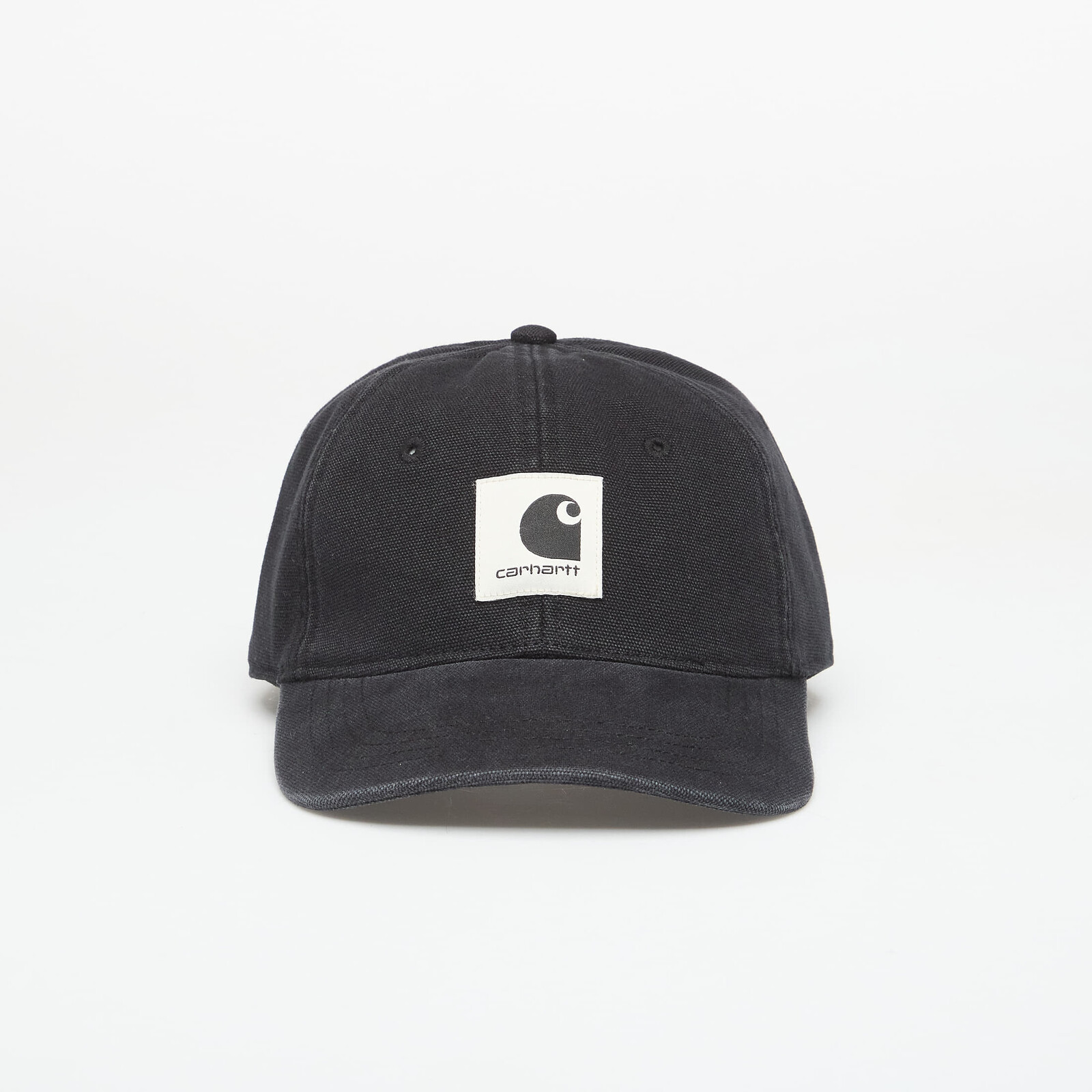 Šiltovka Carhartt WIP Canvas Cap Black Stone Washed Universal