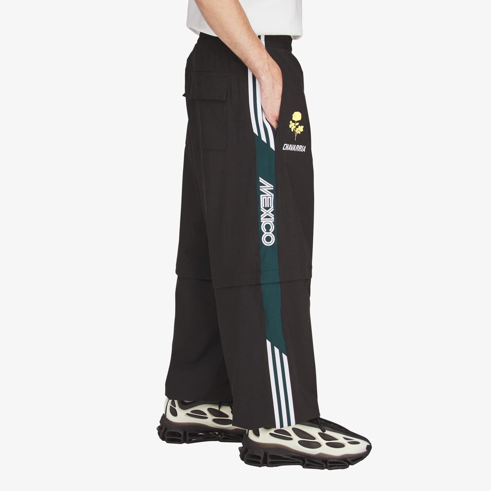 Tepláky adidas x Willy Chavarria Cdm Woven Track Pant Black XL