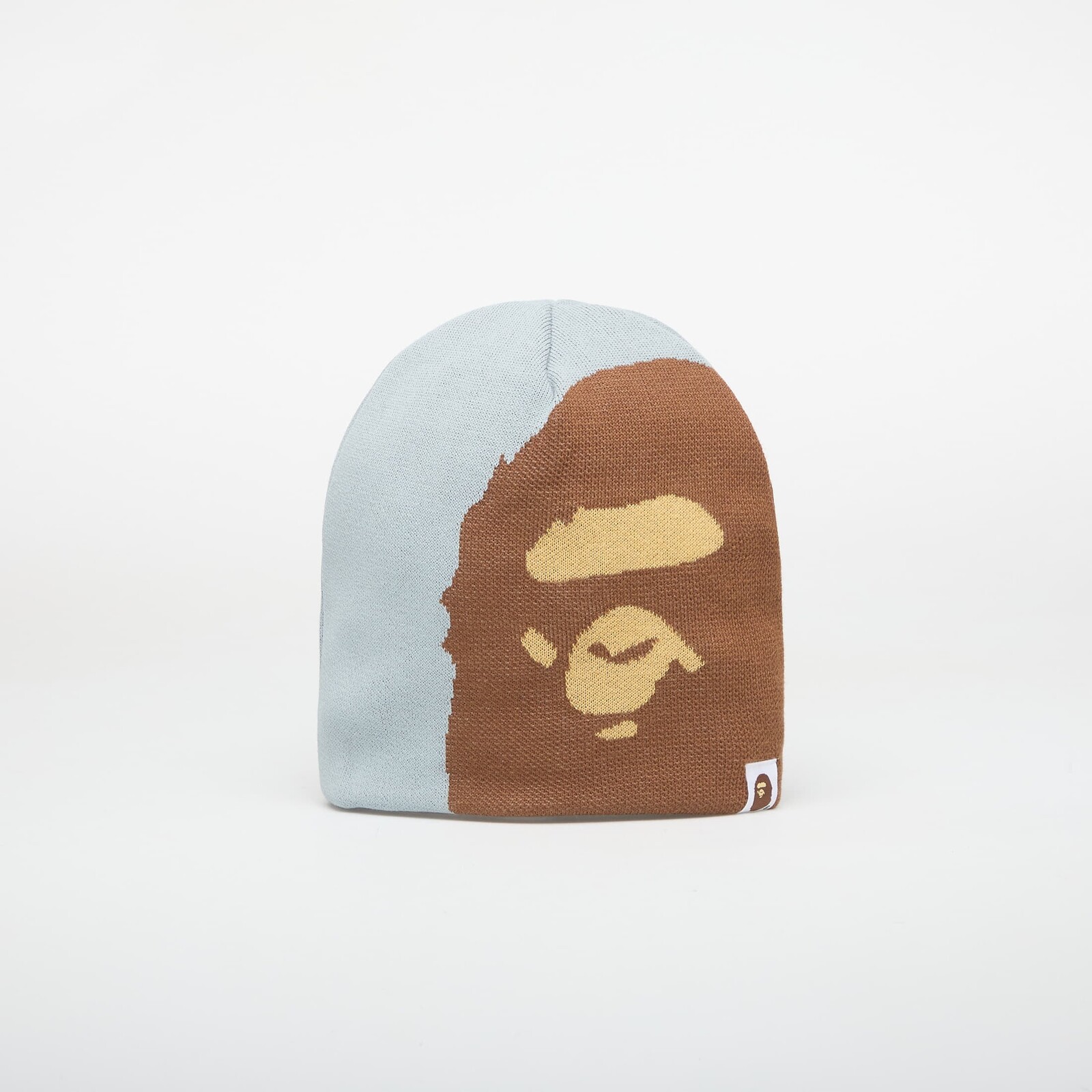 Čiapka A BATHING APE Ape Head Knit Cap Gray Universal