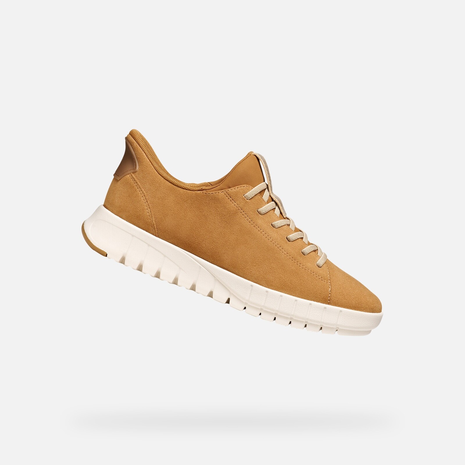 Light Brown Women's Geox Flextride Plus Sneakers - Women's