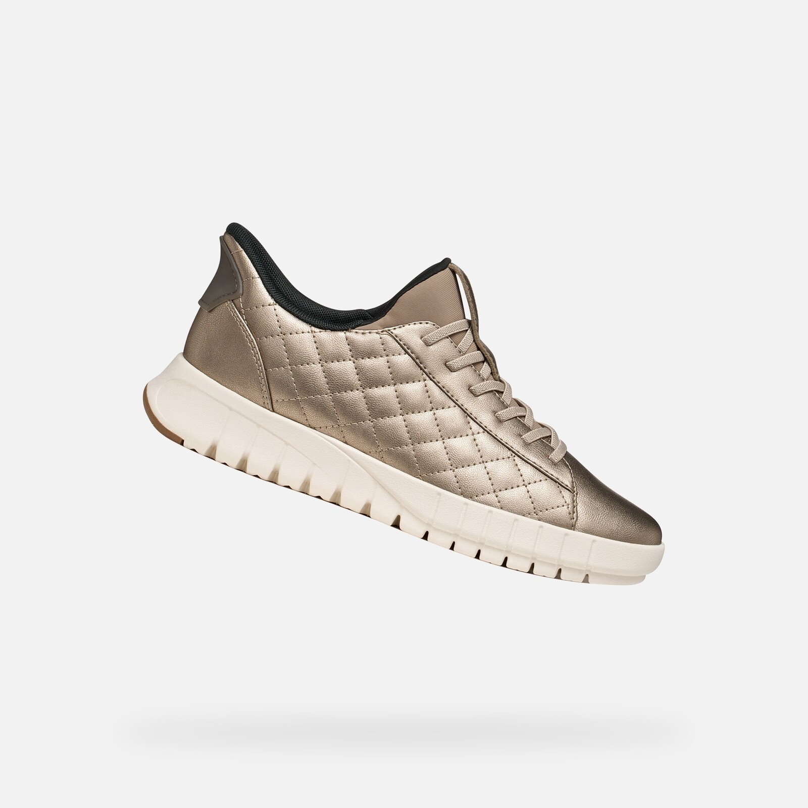 Beige Women's Geox Flextride Plus Sneakers - Women's