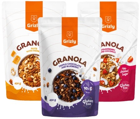 Grizly granola 450 g