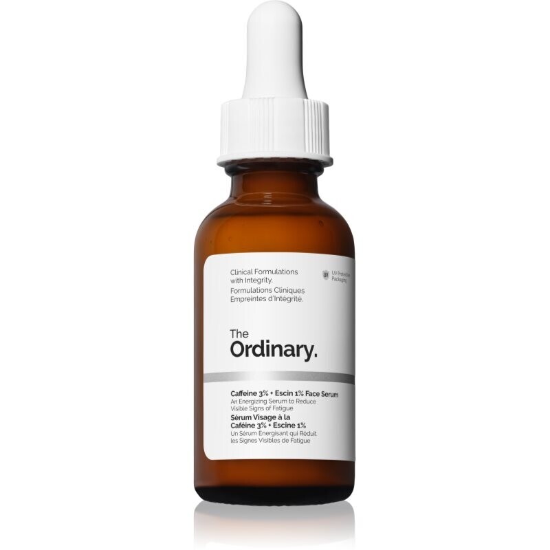 The Ordinary Caffeine 3% + Escin 1% Face Serum energizujúce sérum s kofeínom 30 ml