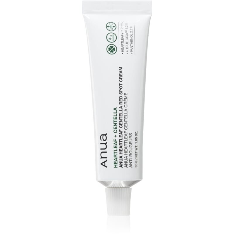 Anua Heartleaf Centella Red Spot Cream ľahký hydratačný krém s upokojujúcim účinkom 30 g