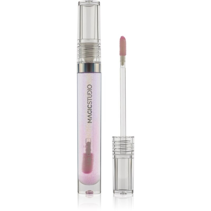 Magic studio Glitter Lip Gloss trblietavý lesk na pery odtieň 02 Pink Aura 3.5 ml