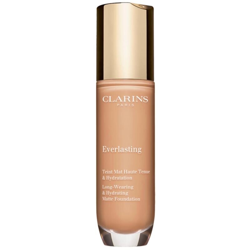 Clarins Everlasting Foundation dlhotrvajúci make-up s matným efektom odtieň 107C - Beige 30 ml