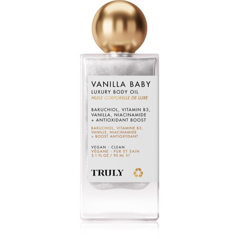 Truly Vanilla Baby spevňujúci telový olej 90 ml