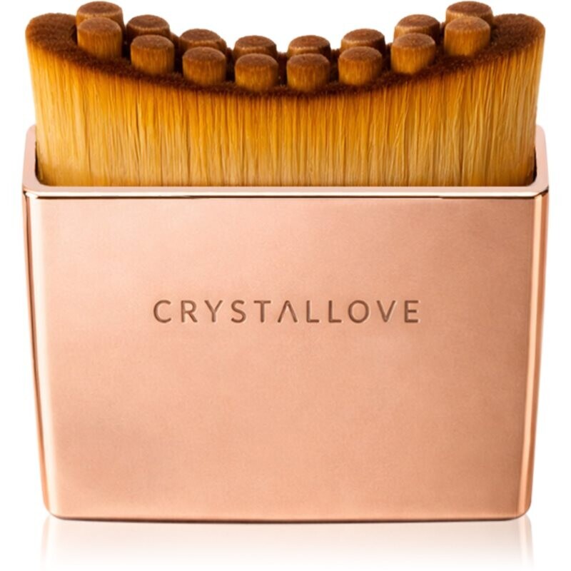 Crystallove Contour Face Brush masážna pomôcka na tvár, krk a dekolt 1 ks