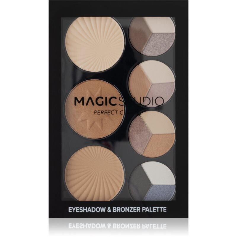Magic studio Eyeshadow & Bronzer Palette multifunkčná paleta 23 g