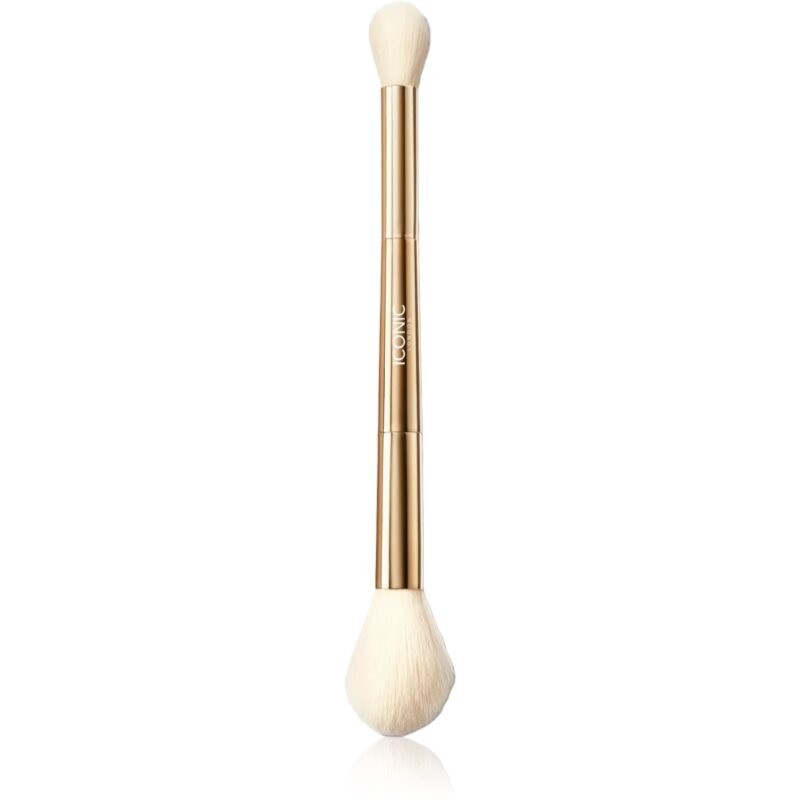 ICONIC London Highlight & Blush Brush obojstranný štetec na lícenku a kontúrovanie 1 ks