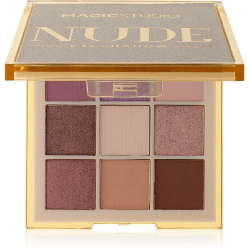 Magic studio Nude Eyeshadow paletka očných tieňov 9x1 g