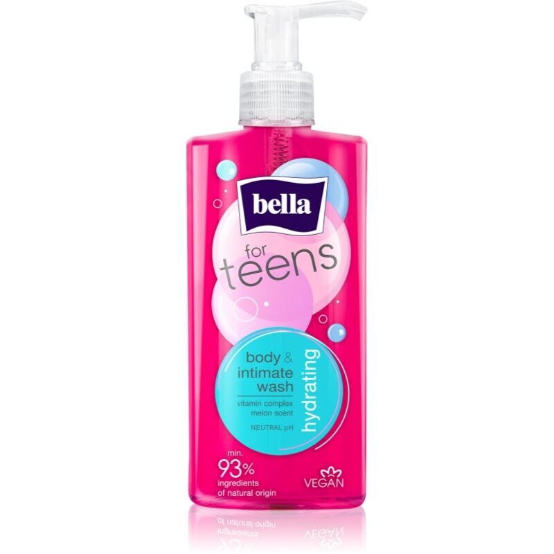 BELLA For Teens Body & Intimate Wash gél na intímnu hygienu 250 ml