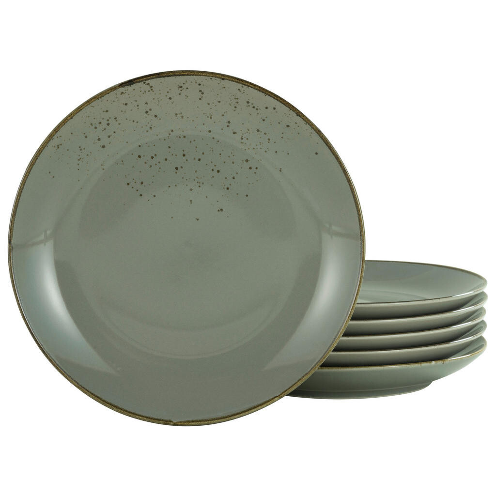 Creatable SADA DEZERTNÝCH TANIEROV, keramika, 21 cm