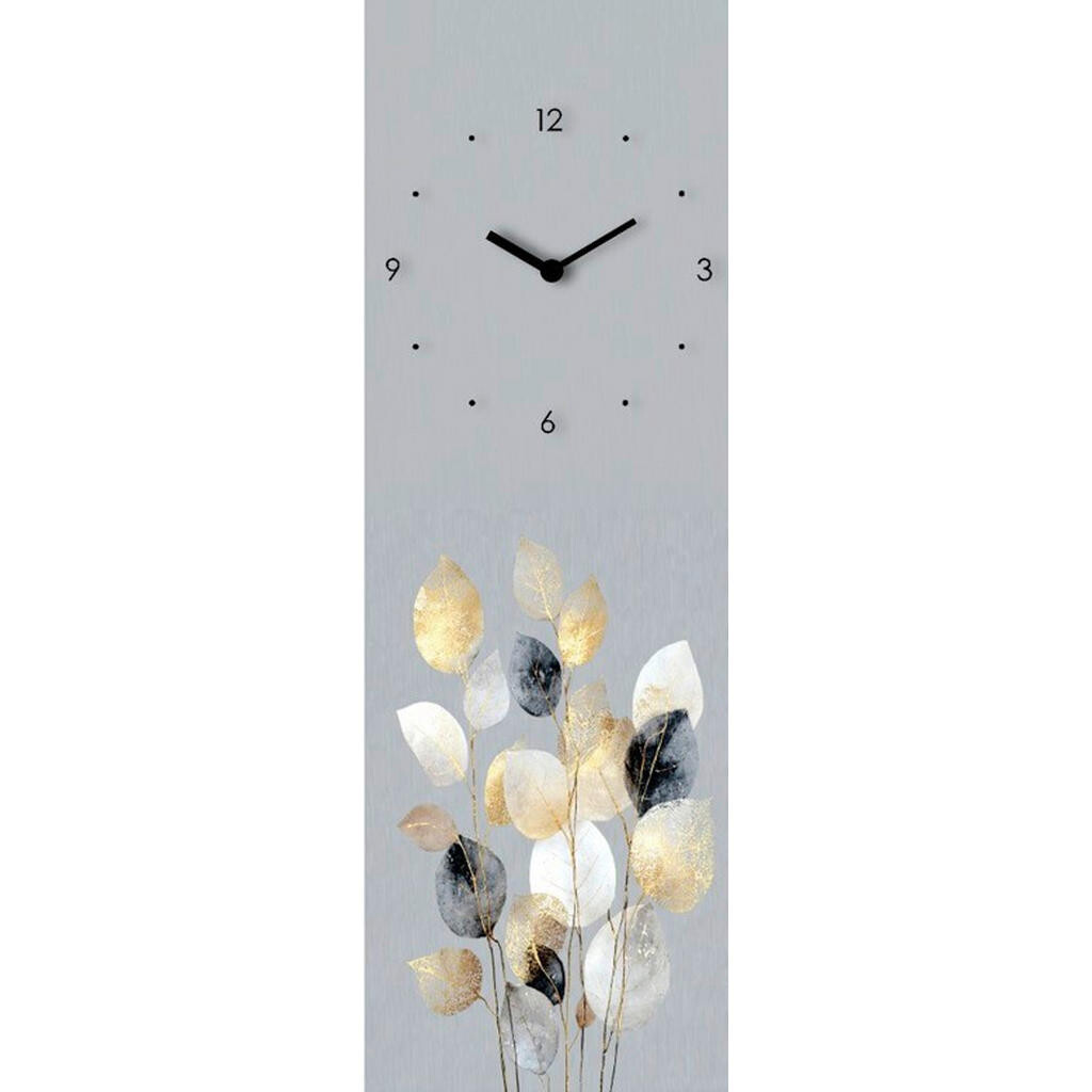 Euroart NÁSTENNÉ HODINY viacfarebná, biela 20/60/3.1 cm