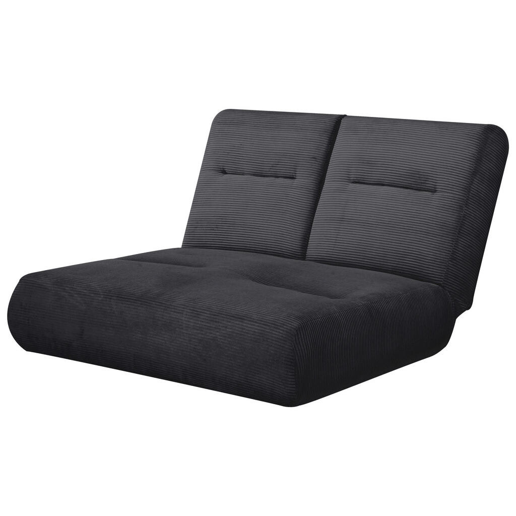 Livetastic ROZKLADACIA POHOVKA, textil, čierna
