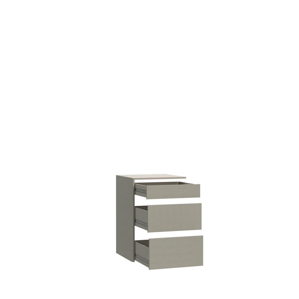 Carryhome ZÁSUVKOVÝ DIEL, svetlosivá, 53,5/78,2/52,7 cm
