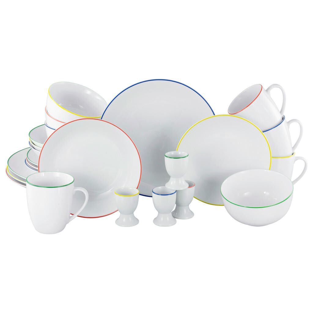 Creatable KOMBINOVANÝ SERVIS, 24-dielne, porcelán