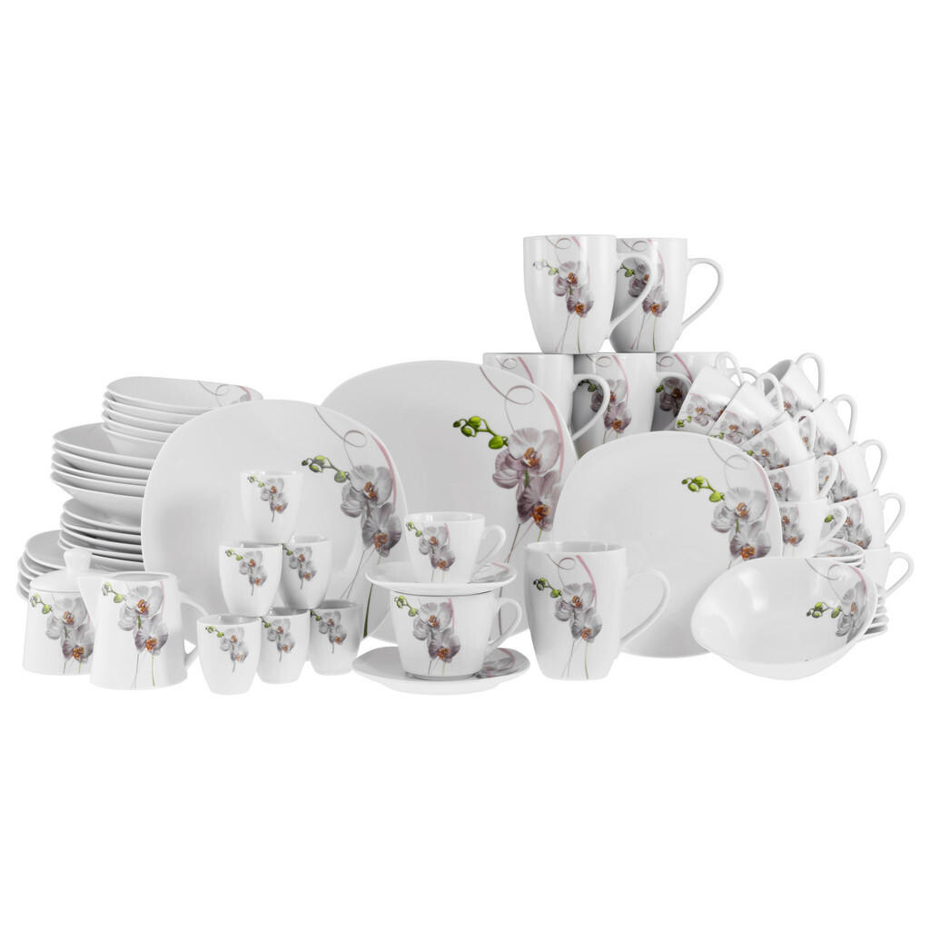Creatable KOMBINOVANÝ SERVIS, 62-dielne, kamenina