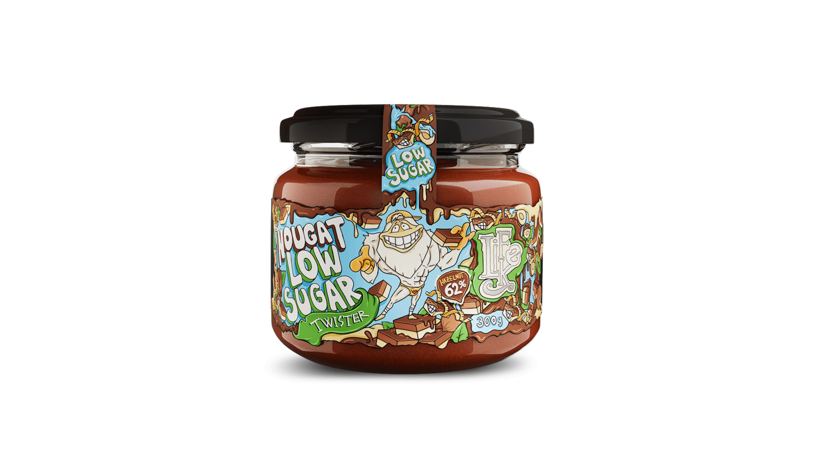 LIFELIKE Twister Nougat Low Sugar 300 g