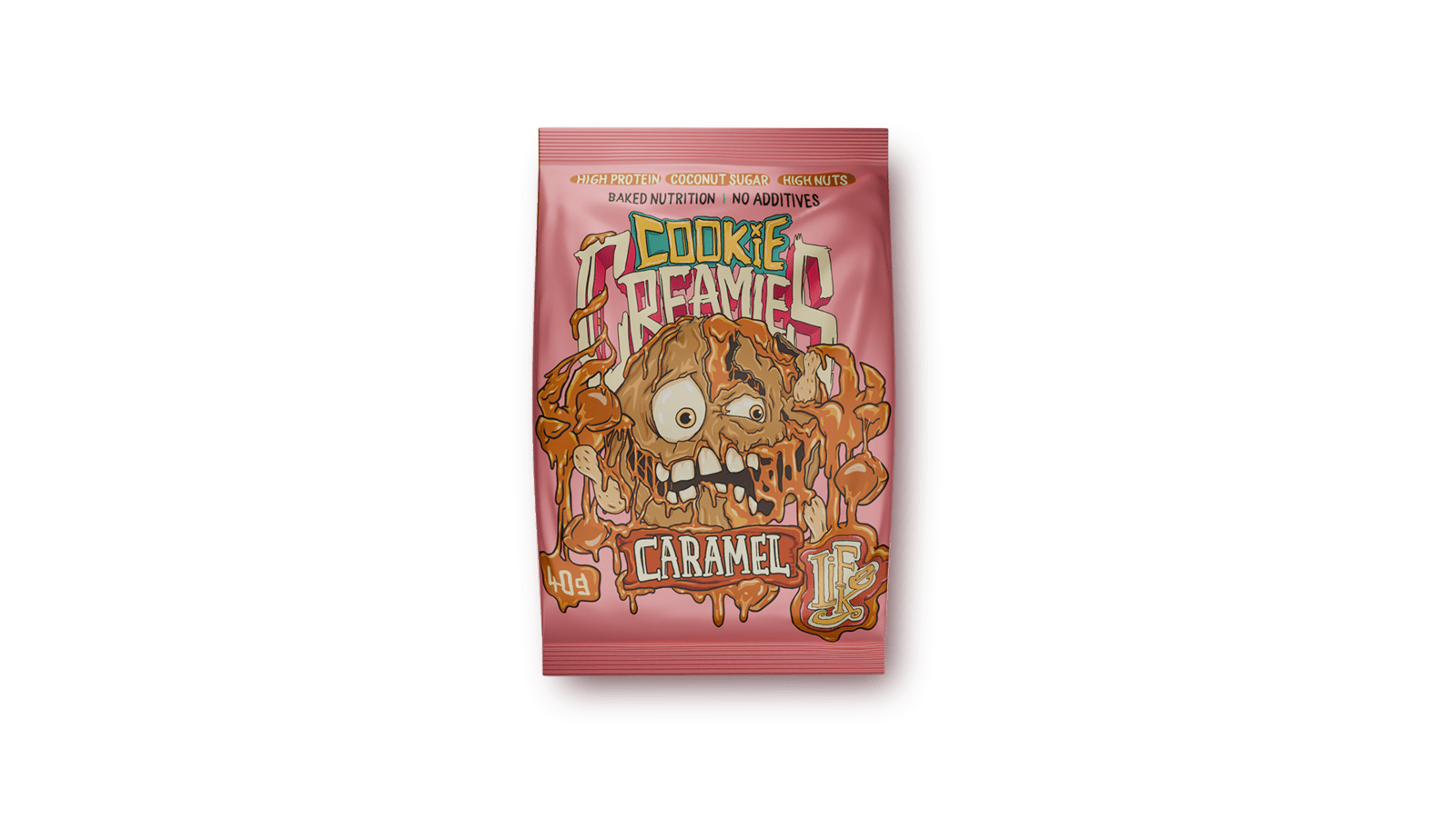 LIFELIKE Cookies Creamies caramel 1 x 40 g