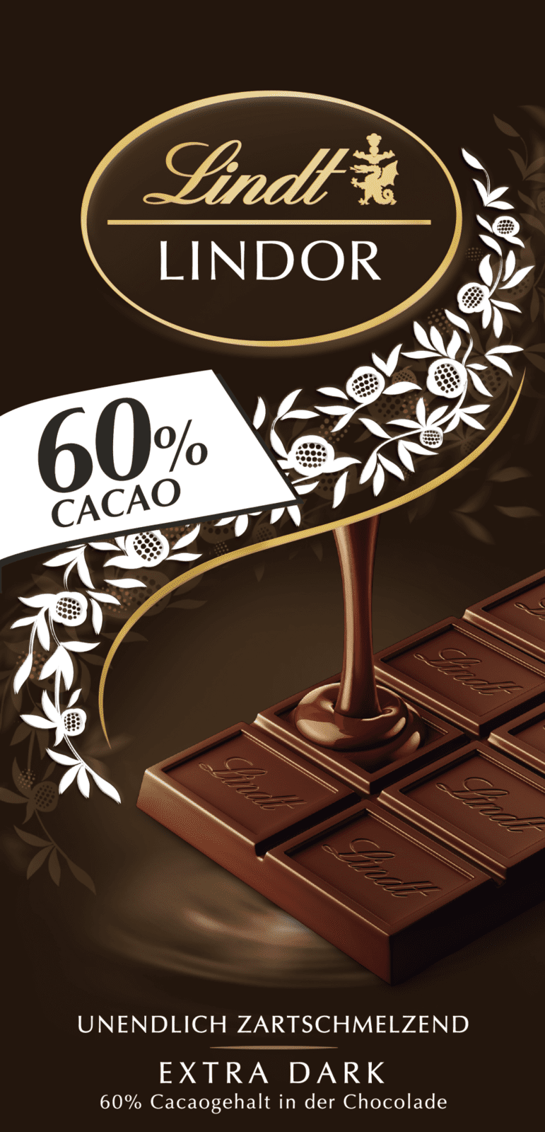 LINDT Lindor Tablet 60% 100 g