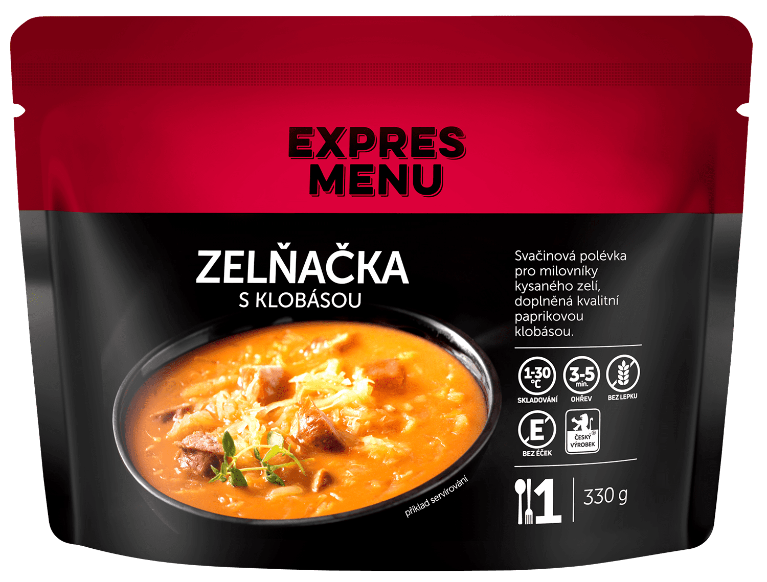 EXPRES MENU Kapustnica s klobásou 330 g