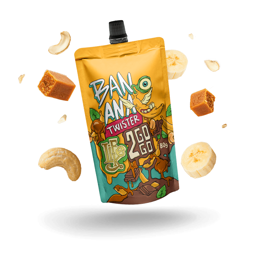 LIFELIKE 2GOGO Banana Twister 1 x 80 g