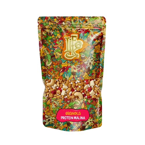 LIFELIKE Granola Protein malina 400 g