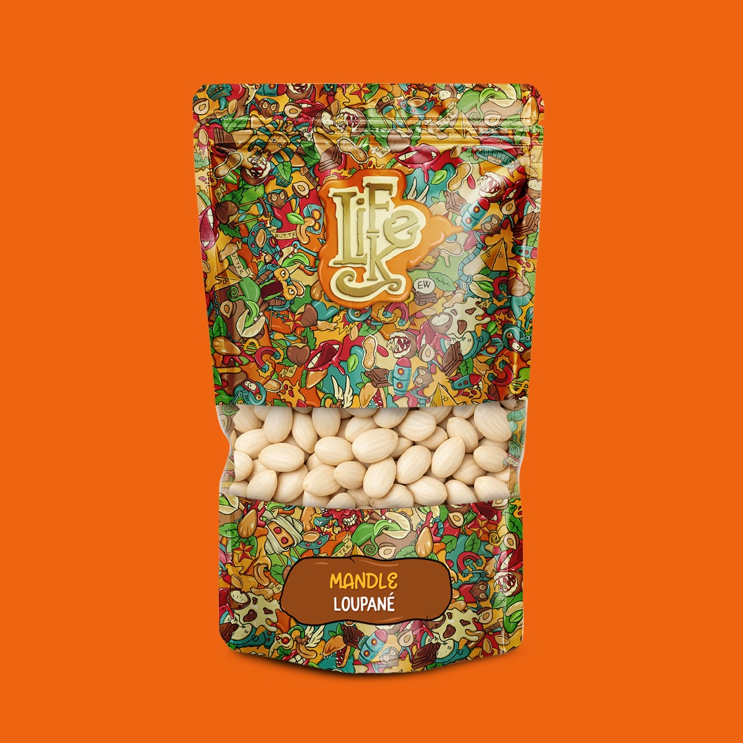 LIFELIKE Mandle lúpané 1 x 1000 g