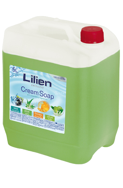 LILIEN Krémové tekuté mydlo Aloe Vera 5000 ml