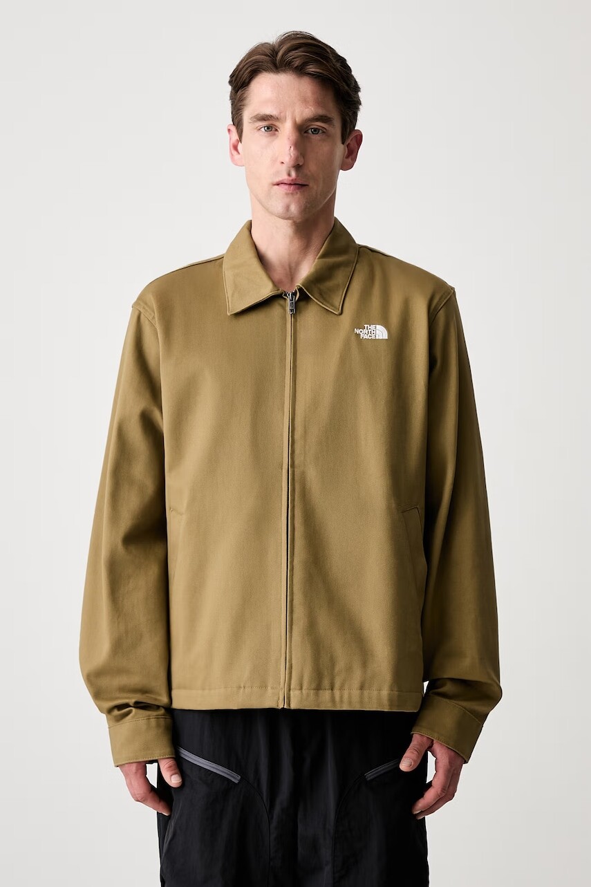The North Face krátka bunda pánska bavlnená Twill