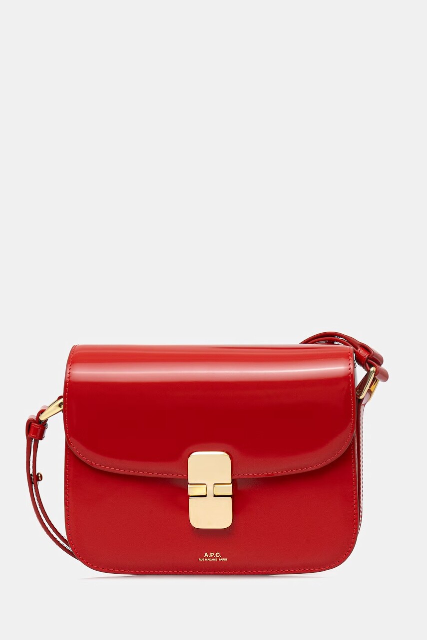 A.P.C. kabelka dámska kožená Sac Grace Small