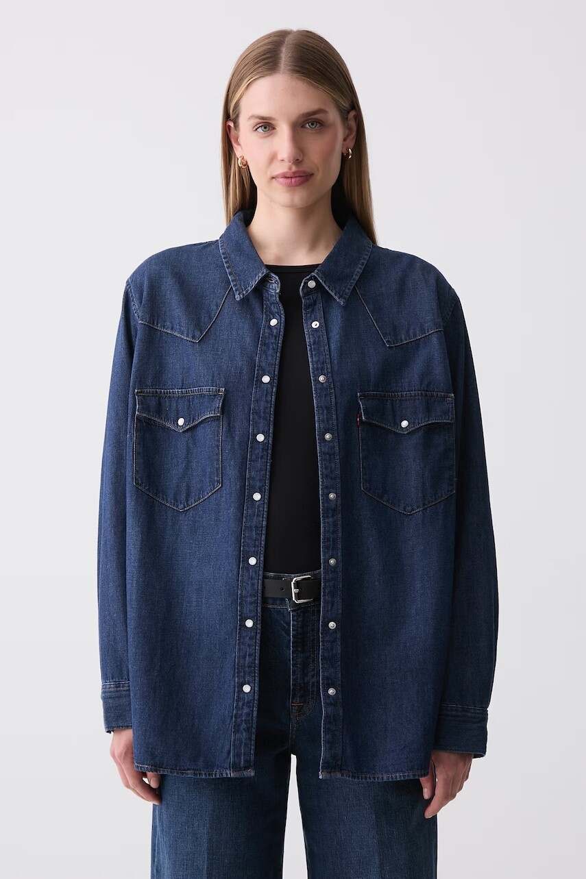 Levi's košeľa dámska rifľová