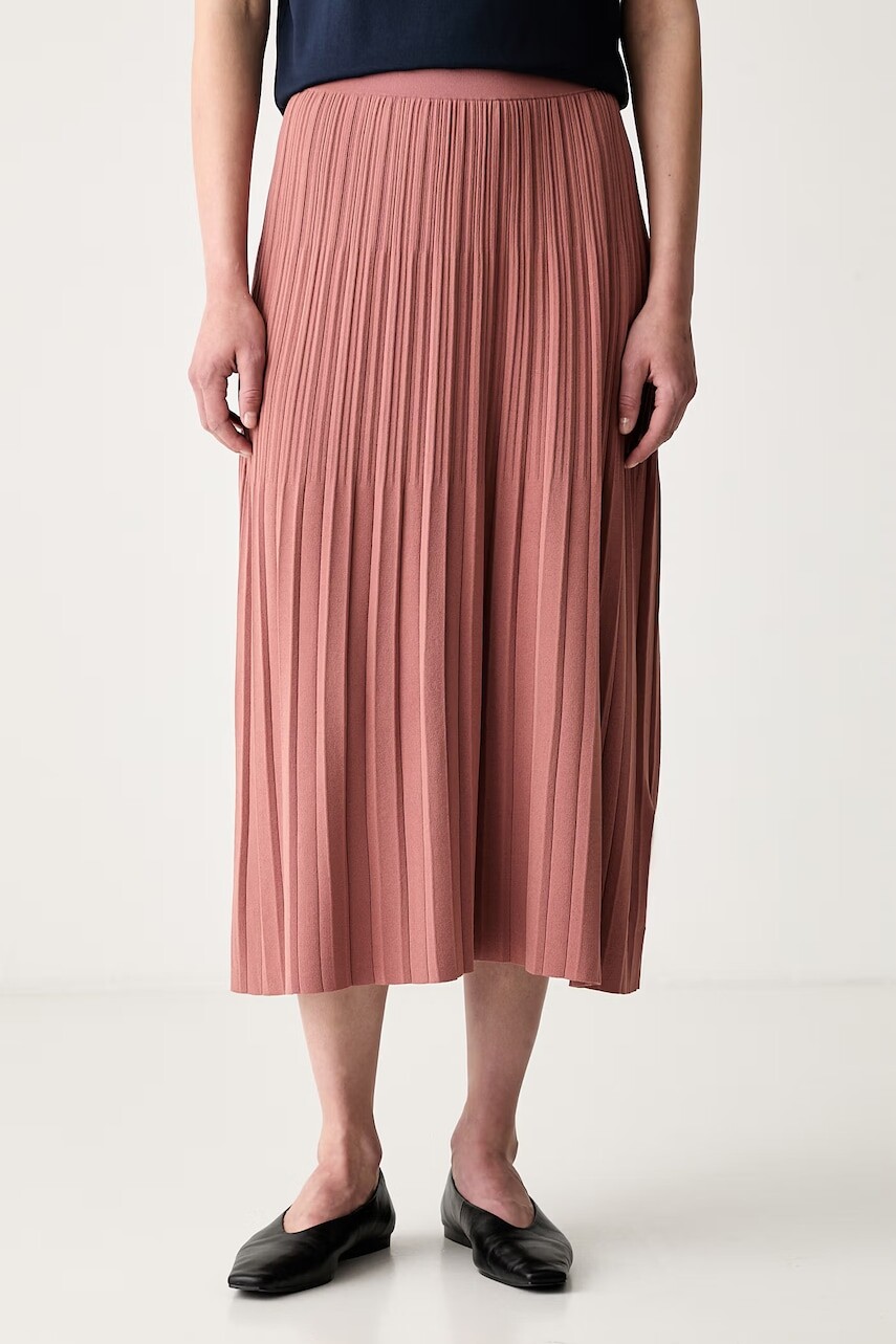 Weekend Max Mara skladaná sukňa s viskózou WKDGHIGLIA