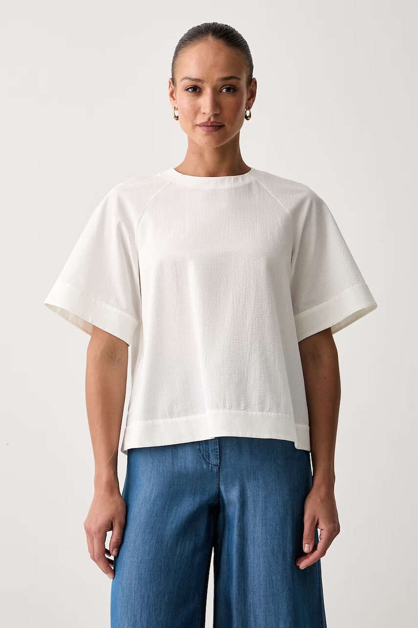 MM by Max Mara blúzka dámska bavlnená RIDENTE