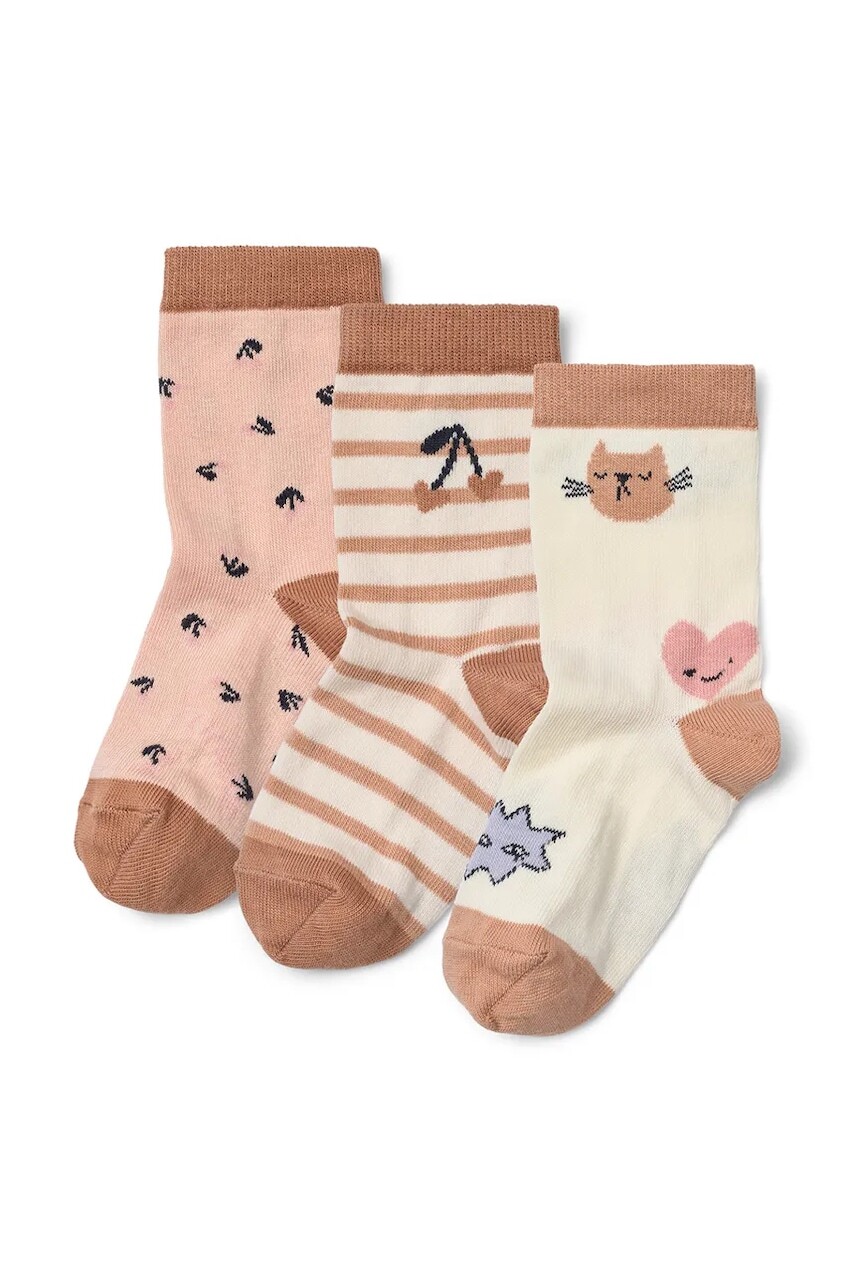 Liewood ponožky detské Silas Socks 3-Pack 3-pak