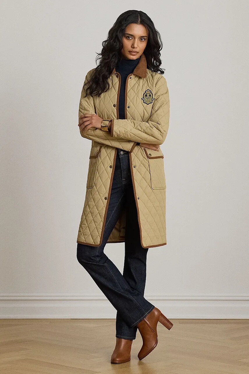 Lauren Ralph Lauren prešívaná bunda dámska