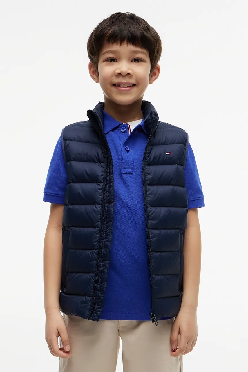 Tommy Hilfiger páperová vesta detská