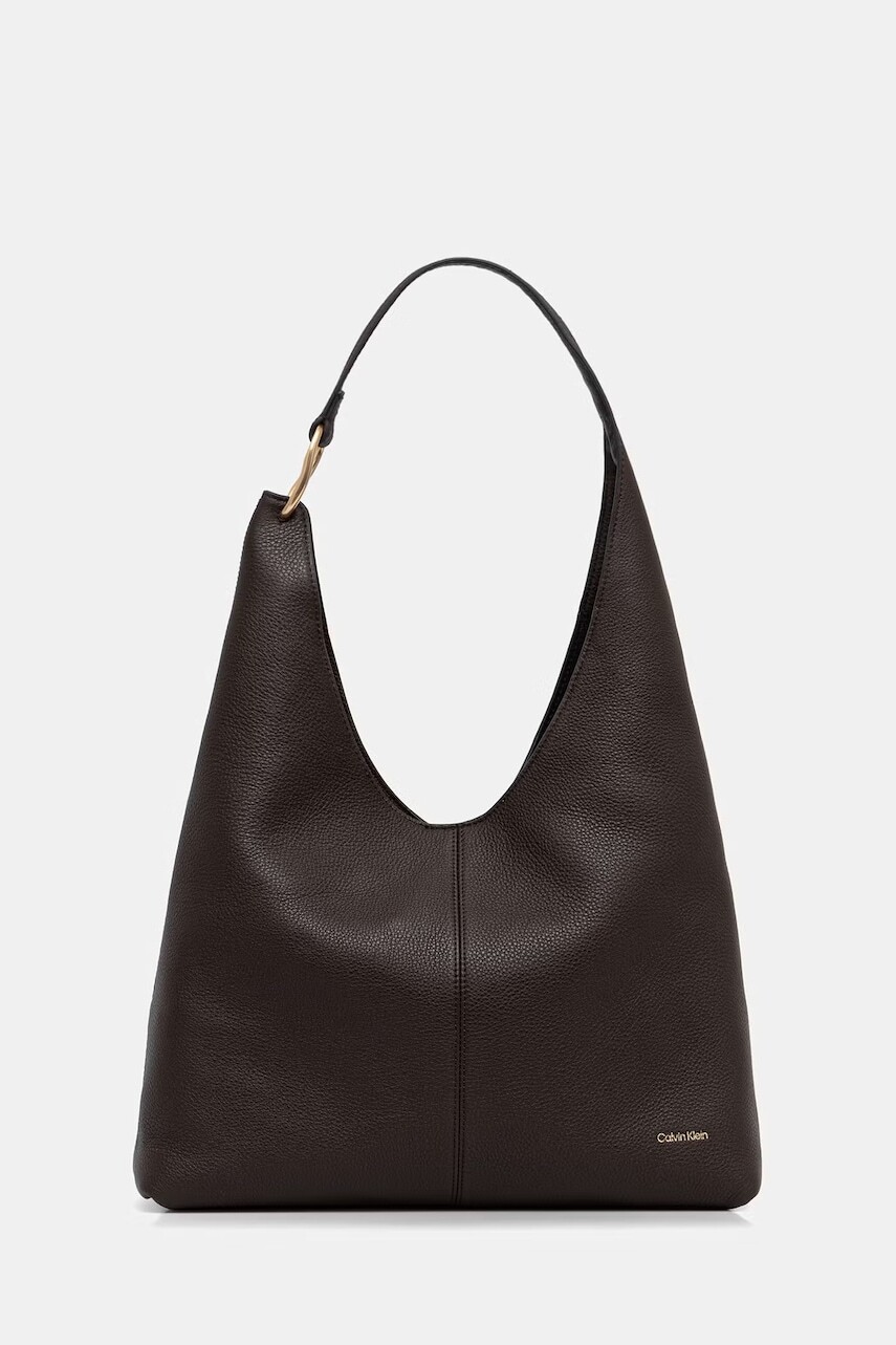 Calvin Klein kabelka typu tote dámska kožená