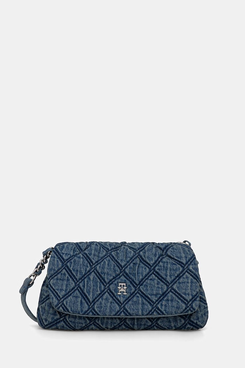 Tommy Hilfiger kabelka typu shopper dámska rifľová