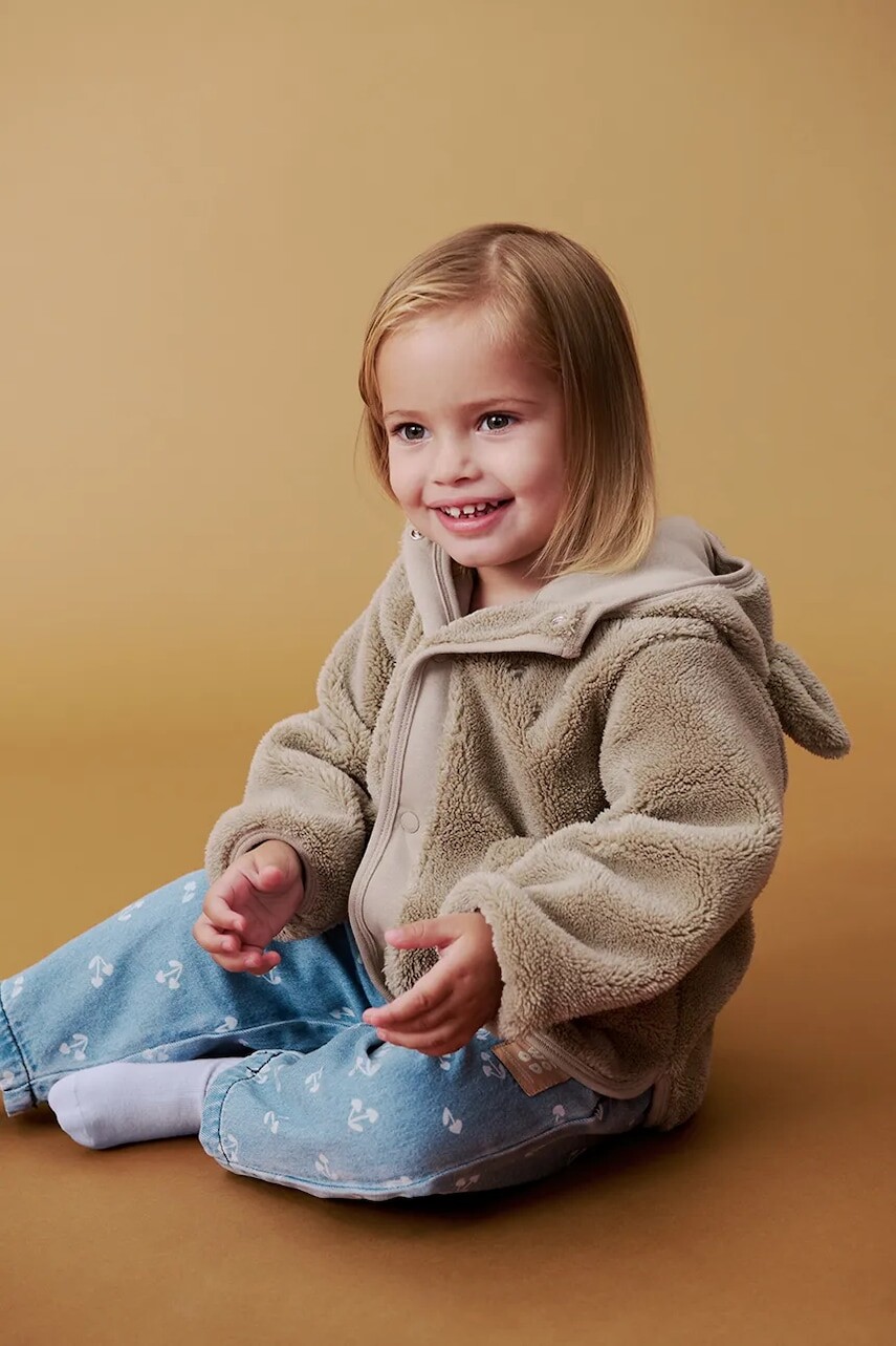 Liewood prechodná bunda detská flísová Mina Jacket