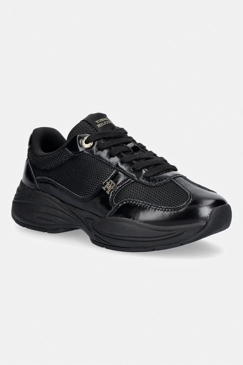 Tommy Hilfiger MODERN RUNNER SHINY LEATHER sneakers dámske
