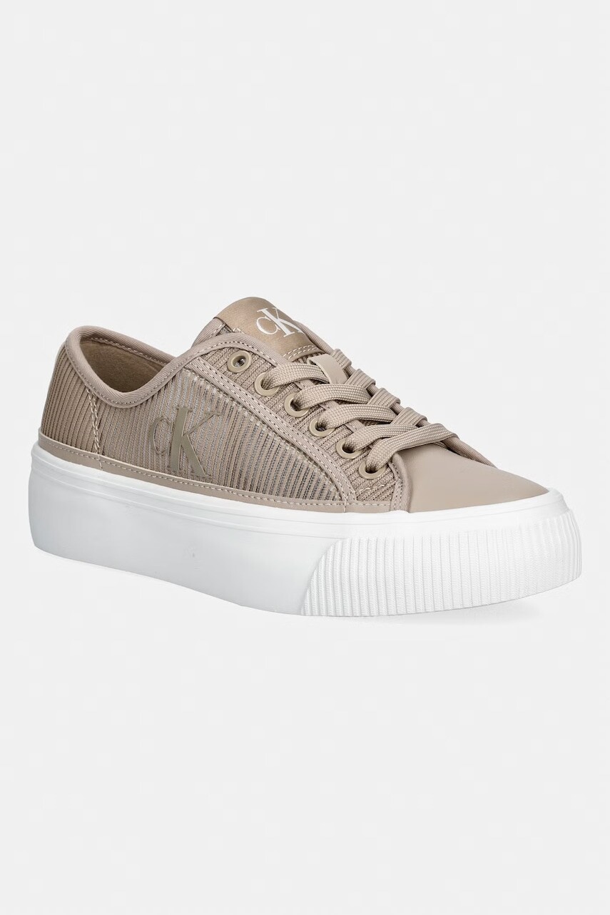 Calvin Klein VULC FLATF LACEUP STRIPED NYL sneakers dámske