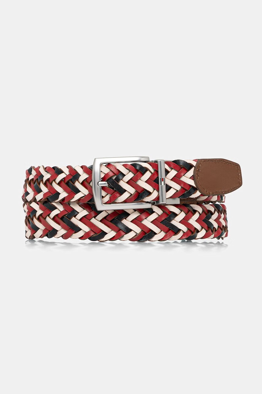 Tommy Hilfiger obojstranný opasok pánsky kožený