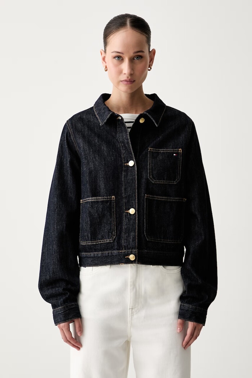 Tommy Hilfiger džínsová bunda dámska